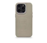 Coque Magsafe pour iPhone 14 Pro Max en Cuir Decoded Beige