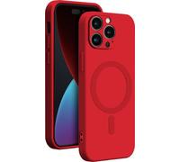 Coque MagSafe pour iPhone 14 Pro Max Silicone Rouge Bigben