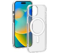 Coque MagSafe pour iPhone 15 Hybride Transparente Bigben