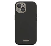 Moshi Coque pour iPhone 15 Plus en Cuir Napa Ultra renforcée Noir