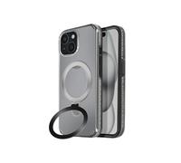 Coque MagSafe pour iPhone 15 Plus et 14 Plus Antichoc Support Pliable Noir