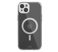 Moshi Coque MagSafe iGlaze pour iPhone 15 Plus – protection caméra antichoc – Argent