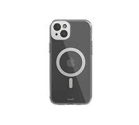 Coque MagSafe pour iPhone 15 Plus iGlaze avec Protection Caméra Antichoc Moshi Argent Argent