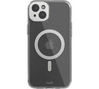 Coque MagSafe pour iPhone 15 Plus iGlaze avec Protection Caméra Antichoc Moshi Argent Argent G