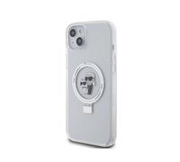 Coque MagSafe pour iPhone 15 Plus Silicone Gel Coins Renforcés Transparent