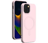 Coque MagSafe pour iPhone 15 Plus Silicone Rose Bigben