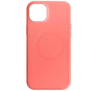Coque MagSafe pour iPhone 15 plus Silicone Soft-touch Mag Cover corail Corail