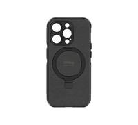 Coque MagSafe pour iPhone 15 Pro Anneau Fonction Support Noir