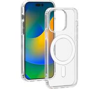 Coque MagSafe pour iPhone 15 Pro Hybride Transparente Bigben