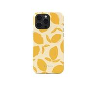 Coque MagSafe pour iPhone 15 Pro Max Elégante Motif Lemon Tart Jaune
