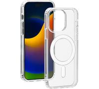 Bigben Connected Coque MagSafe pour iPhone 15 Pro Max Hybride Transparente