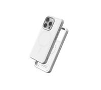 Coque MagSafe pour iPhone 15 Pro Max Souple Antichoc Série SolidX Blanc