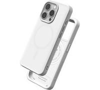 Coque MagSafe pour iPhone 15 Pro Max Souple Antichoc Série SolidX Rhinoshield Blanc Blanc