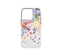 Coque MagSafe pour iPhone 15 Pro Motif Fleurs Margaux Multicolore