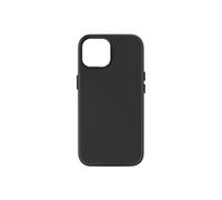 Coque MagSafe pour iPhone 15 Silicone Mat Doux Graphite Noir