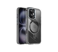 Avizar Coque pour iPhone 16 Dos Cristal Color Noir