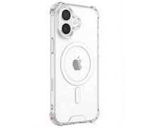 Coque MagSafe pour iPhone 16 Plus Antichoc Bumper à Coins Renforcés Transparent