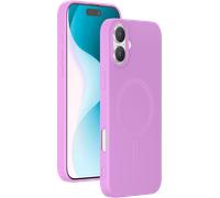 Coque MagSafe pour iPhone 16 Plus Silicone Rose Bigben