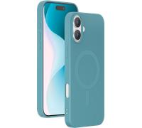 Coque MagSafe pour iPhone 16 Plus Silicone Sarcelle Bigben