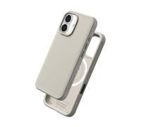 Coque MagSafe pour iPhone 16 Plus Souple Antichoc Série SolidX Rhinoshield Beige