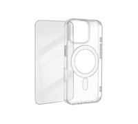 Coque MagSafe pour iPhone 16 Pro Antichoc avec Verre Trempé 9H Transparent