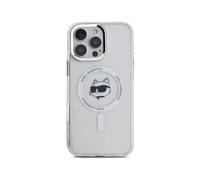 Coque Magsafe Pour Iphone 16 Pro Iml À Motif Choupette Karl Lagerfeld Transparent