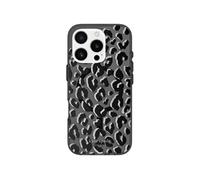 Coque MagSafe pour iPhone 16 Pro Max Design City Leopard Noir