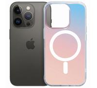 Coque MagSafe pour iPhone 16 Pro Max Effet Holographique Antichoc et Anti-chutes 3mk Multicolore