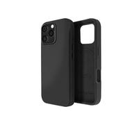 Coque MagSafe pour iPhone 16 Pro Max en Cuir Vegan Haute Qualité Noir