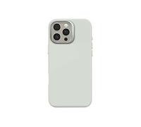 Coque MagSafe pour iPhone 16 Pro Max en Silicone Antimicrobienne Gris