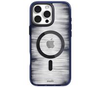 Moshi Coque MagSafe iGlaze pour iPhone 16 Pro Max – Ultra résistant et durable – Indigo
