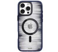 Coque Magsafe Pour Iphone 16 Pro Max Iglaze Ultra Résistant Durable Moshi Indigo