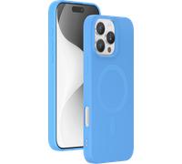 Coque MagSafe pour iPhone 16 Pro Max Silicone Bleue Bigben