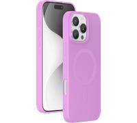 Coque MagSafe pour iPhone 16 Pro Max Silicone Rose Bigben