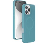 Coque MagSafe pour iPhone 16 Pro Max Silicone Verte Bigben