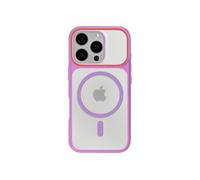 Avizar Coque pour iPhone 16 Pro Protection Bi-matière Dos Rigide Violet