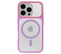 Avizar Coque pour iPhone 16 Pro Protection Bi-matière Dos Rigide Violet