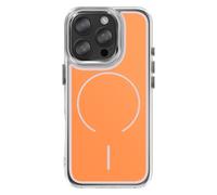 Coque MagSafe pour iPhone 16 Pro Protection Bi-matière Ultra Renforcé Orange