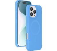 Coque MagSafe pour iPhone 16 Pro Silicone Bleue Bigben