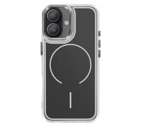 Coque MagSafe pour iPhone 16 Protection Bi-matière Ultra Renforcé Noir