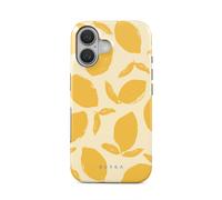 Burga Coque MagSafe pour iPhone 16 Tough antichocs Motifs Lemon Tart Jaune