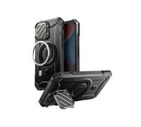 Coque MagSafe pour iPhone 16e Antichoc Cache Caméra Support Noir