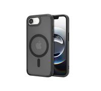 Spigen Coque pour iPhone 16e, Ultra Hybrid MagFit, [Semi-Transparent] - Frost Noir