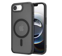 Spigen Coque pour iPhone 16e, Ultra Hybrid MagFit, [Semi-Transparent] - Frost Noir