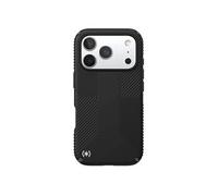 Coque MagSafe pour iPhone 17 Pro Antidérapant Série Presidio2 Grip Noir / Argent