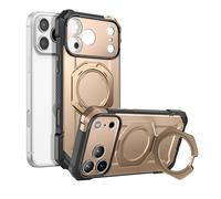 Coque MagSafe pour iPhone 17 Pro avec Béquille Antichoc 4.5m Bouton Photo Supcase Dorée