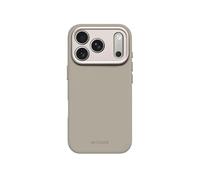 Decoded Bags – Coque iPhone 17 Pro – Silicone ultra douce antichoc MagSafe – Taupe