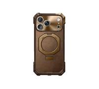 Coque MagSafe pour iPhone 17 Pro Max avec Béquille Antichoc 4.5m Bouton Photo Supcase Marron