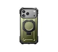 Coque MagSafe pour iPhone 17 Pro Max avec Béquille Antichoc 4.5m Bouton Photo Vert