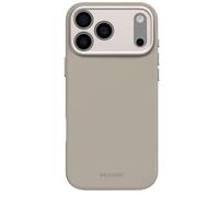 Coque MagSafe pour iPhone 17 Pro Max en Silicone Ultra Douce Résistant Taupe